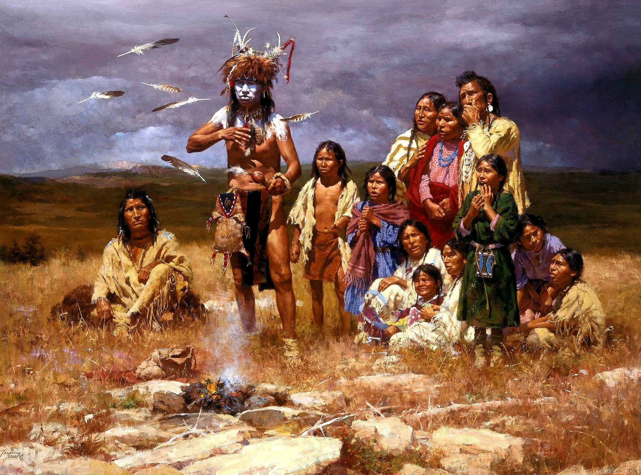 Индейцы в США, племена и семьи, особенности жизни